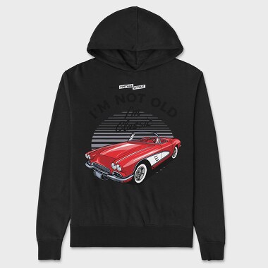 1961 Chevrolet Corvette, Unisex Men's Hoodie