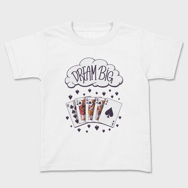 Dream Poker, Kids' T-Shirt