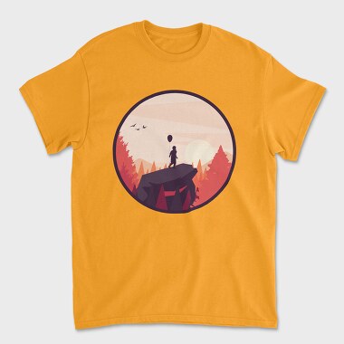 Mountain Boy, Unisex Men's T-Shirt