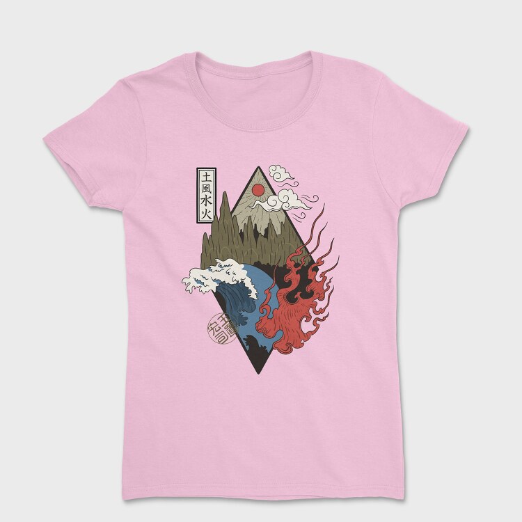 Four Elements, Women's T-Shirt