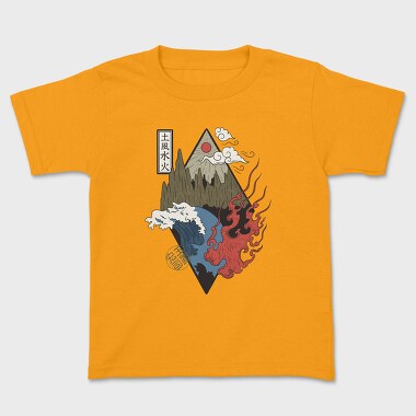 Four Elements, Kids' T-Shirt