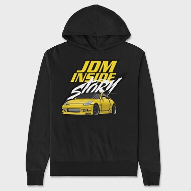 Jdm Inside Story 350Z, Unisex Men's Hoodie