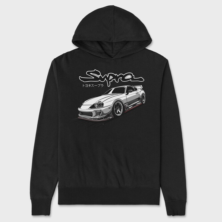 White Supra, Unisex Men's Hoodie