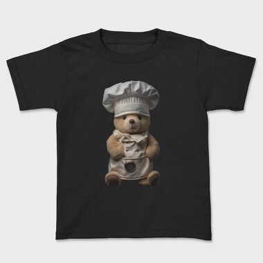 Chef Teddy Bear, Kids' T-Shirt
