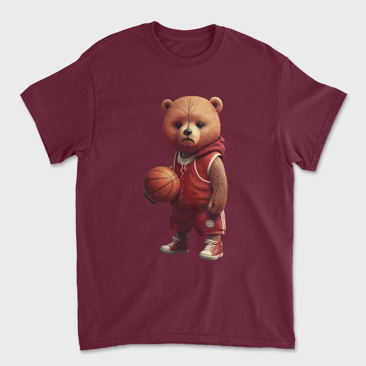 Teddy Basket, Унисекс Мъжка Тениска