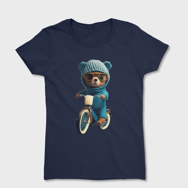 Teddy Bear Bicycle, Women's T-Shirt