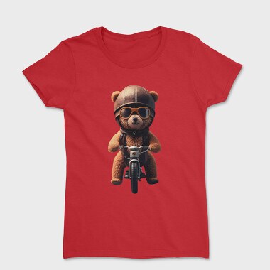 Teddy Bear Bike, Women's T-Shirt