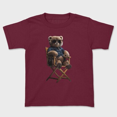 Teddy Bear on Chair, Kids' T-Shirt