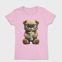 Teddy Bear Popcorn, Women's T-Shirt