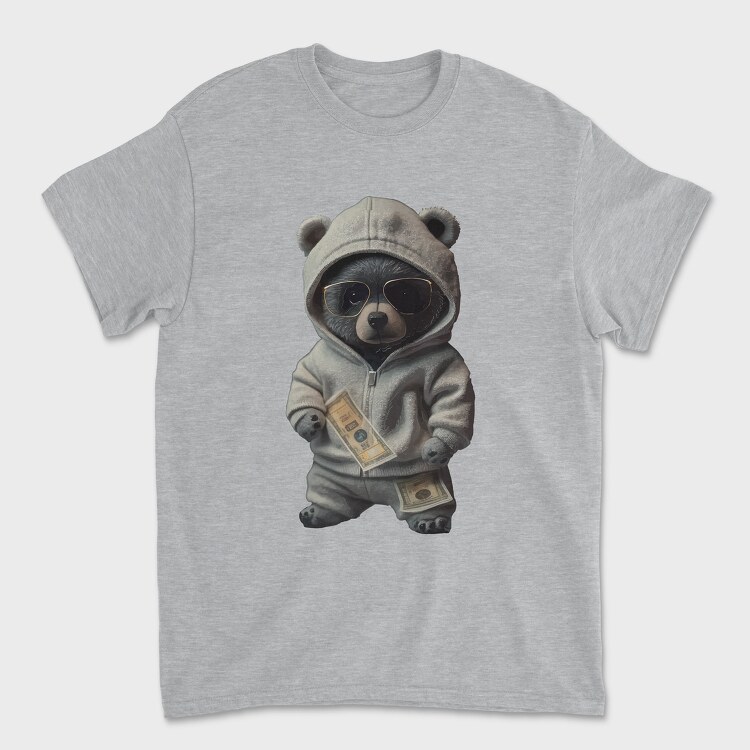 Teddy Hoodie, Унисекс Мъжка Тениска