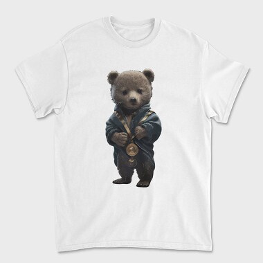 Unisex Men's T-Shirt, Teddy Medal