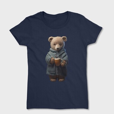 Teddy Morning Coffee, Women's T-Shirt