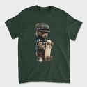 Teddy Skate, Unisex Men's T-Shirt