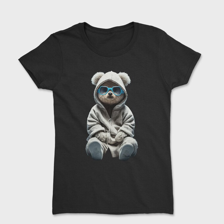 Teddy White Sweatsuit, Women's T-Shirt