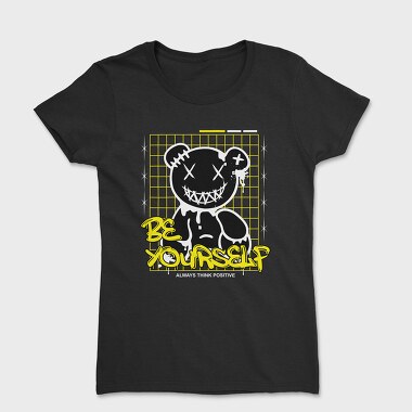 Be Yourself Bear, Women's T-Shirt