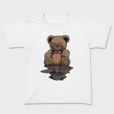 Broken Culture Bear, Kids' T-Shirt