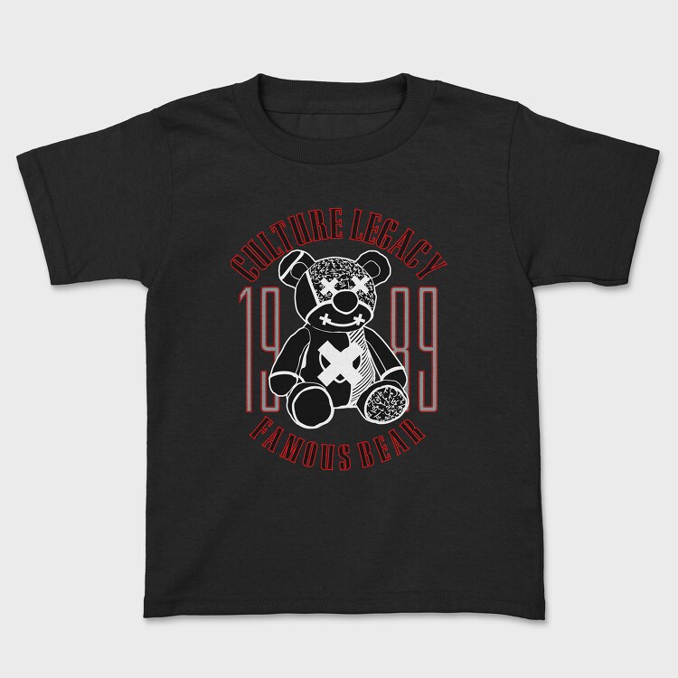 Culture Legacy Bear, Kids' T-Shirt