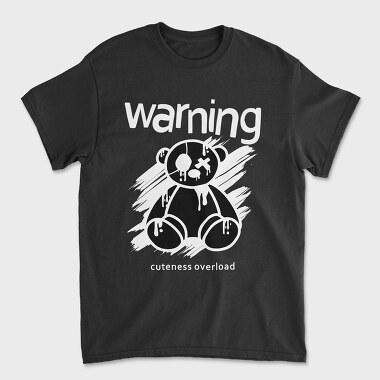 Cuteness Overload Bear, Unisex Men's T-Shirt