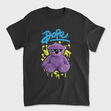 Dope Bear, Unisex Men's T-Shirt