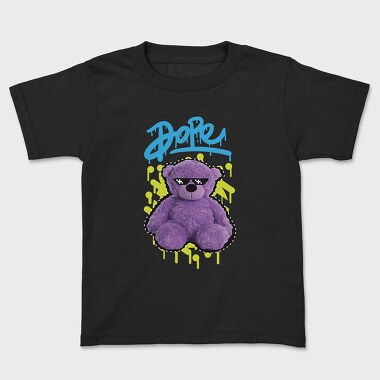 Dope Bear, Kids' T-Shirt