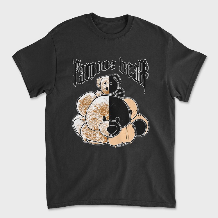 Famous Bear, Унисекс Мъжка Тениска