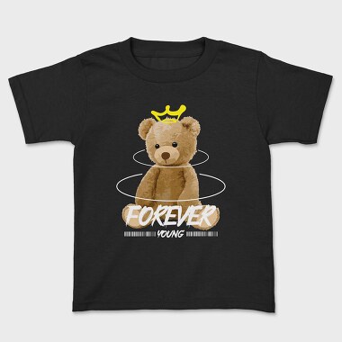 Forever Young Bear, Kids' T-Shirt