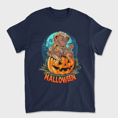 Halloween Teddy Bear, Unisex Men's T-Shirt