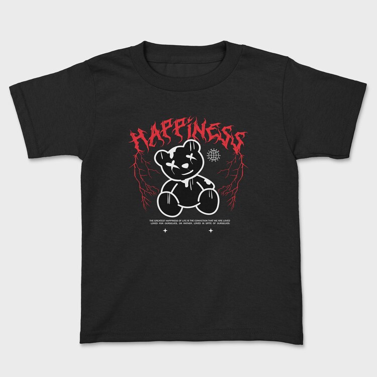 Hapiness Bear, Kids' T-Shirt