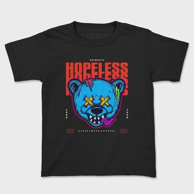 Hopeless Bear, Kids' T-Shirt