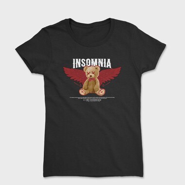 Insomnia Bear, Women's T-Shirt