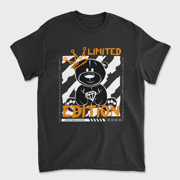 Limited Edition Bear, Унисекс Мъжка Тениска