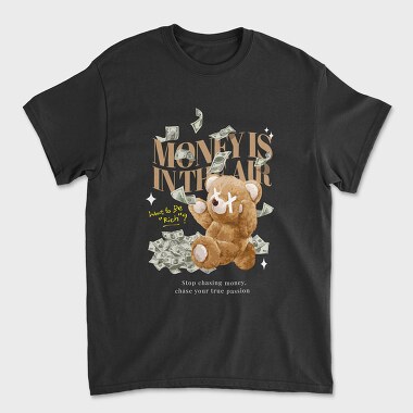 Money Bear, Унисекс Мъжка Тениска