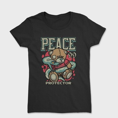Peace Protector Bear, Women's T-Shirt