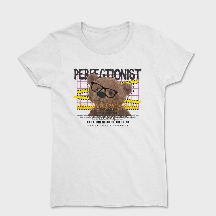 Perfectionist Bear, Дамска Тениска