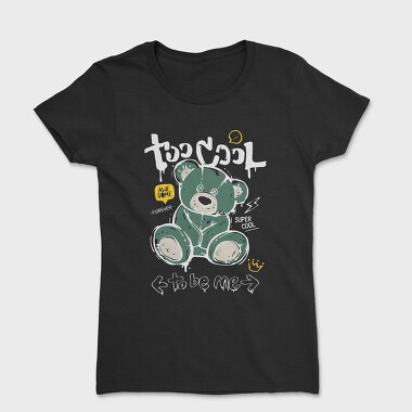 Too Cool Bear, Women's T-Shirt