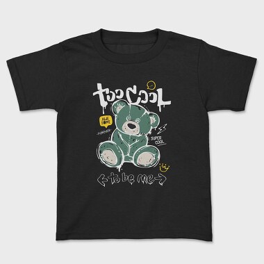 Too Cool Bear, Kids' T-Shirt