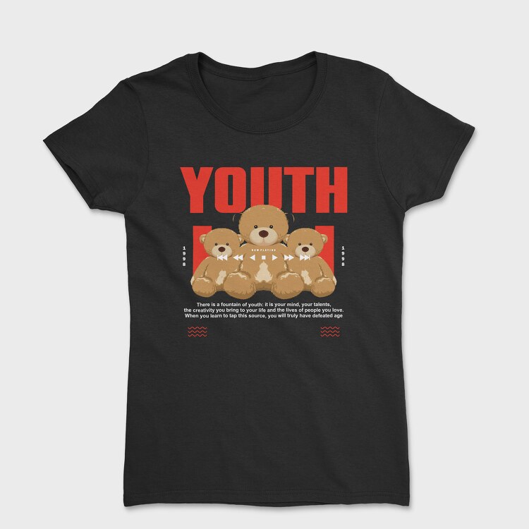 Youth Bear, Women's T-Shirt