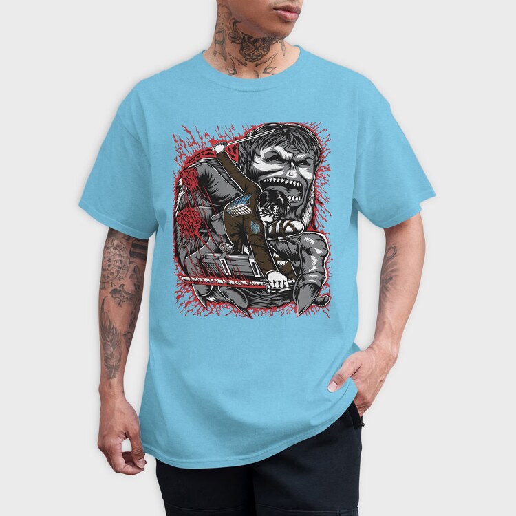 Angel Bear, Унисекс Мъжка Тениска