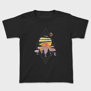 Galaxy Watercolor, Kids' T-Shirt