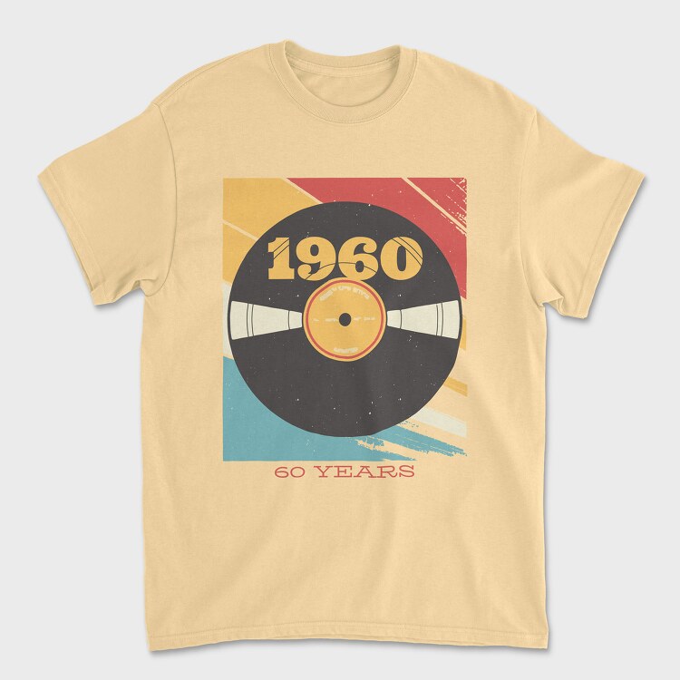 Vynil 60's, Unisex Men's T-Shirt