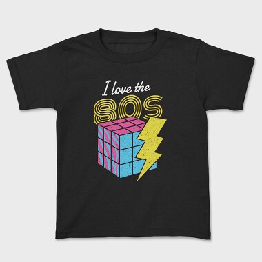 I Love the 80's, Kids' T-Shirt