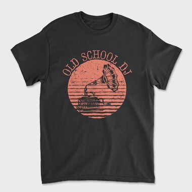Gramophone Vintage, Unisex Men's T-Shirt