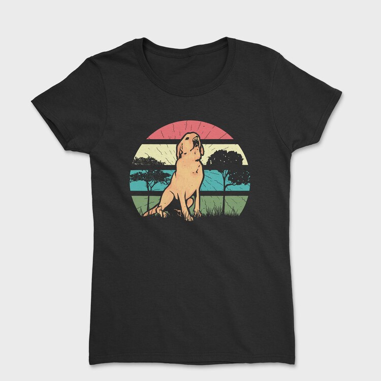 Retro Retriever, Women's T-Shirt