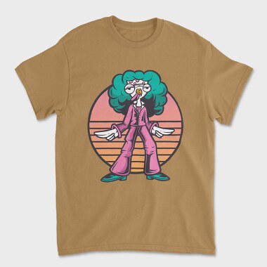 Unisex Men's T-Shirt, Dance Chicken