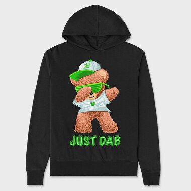 Just Dab Bear, Unisex Men's Hoodie