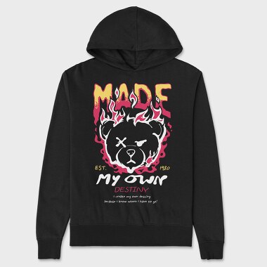 Destiny Bear, Unisex Men's Hoodie