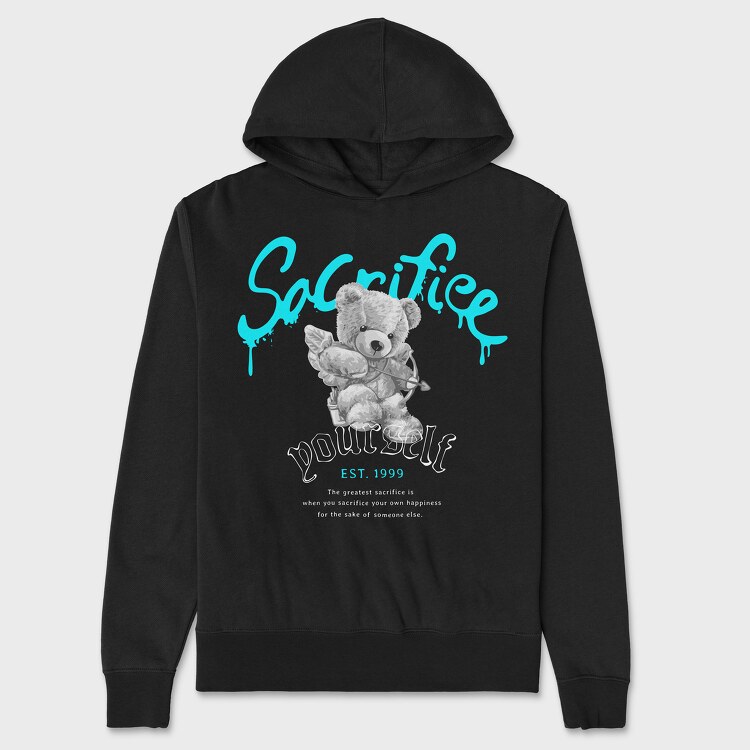 Sacrifice Bear, Унисекс Мъжко Суичър