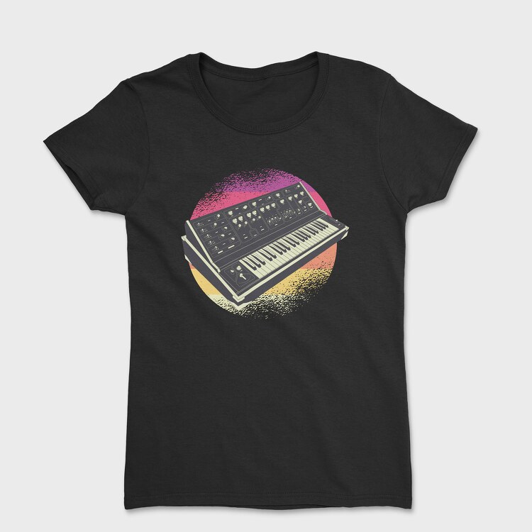 Synthesizer Retro, Women's T-Shirt
