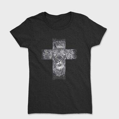 Lion Cross, Women's T-Shirt