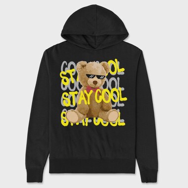 Stay Cool Bear, Унисекс Мъжко Суичър